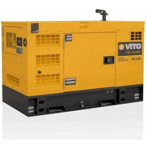 10KVA Single and Three Phase 8KW VITO ProPower Diesel Generator, 400V AC 50Hz/230V AC, Silent